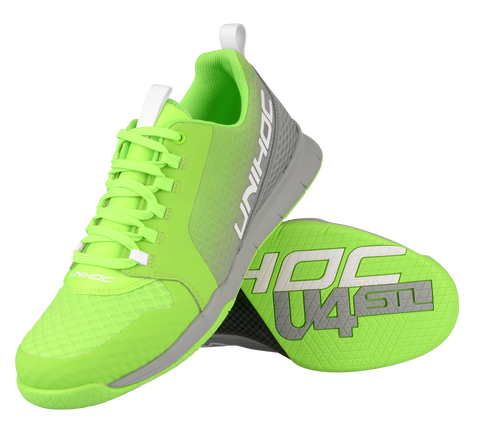 Unihoc U4 Plus low cut pour hommes (vert)